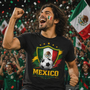Mexiko Fußballfan El Tri Football Weltmeisterschaf T-Shirt