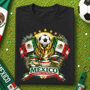 Mexiko Fußballfan El Tri Football Weltmeisterschaf Tri-Blend Shirt