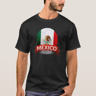 Mexiko Fußballnationalmannschaft Weltfußballweltme T-Shirt