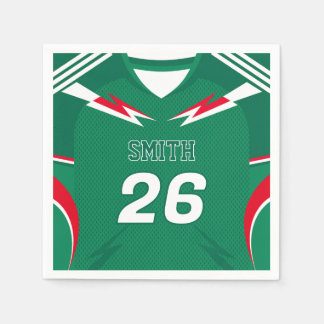 Mexiko Fußballtrikot Benutzerdefinierter Name Numm Serviette