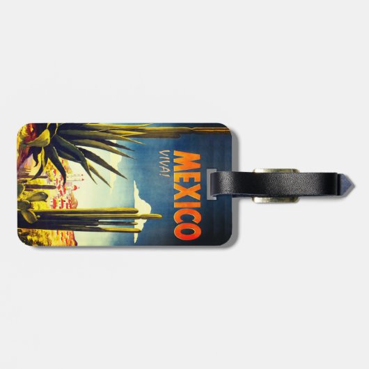 Mexiko Gepäckanhänger (Rückseite horizontal)