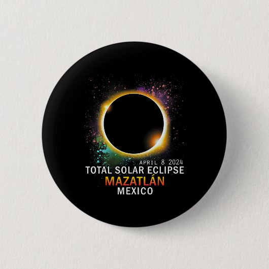 Mexiko Gesamter Solarstrom 2024 Button (Vorderseite)