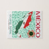 Mexiko Gesamtes Eclipse-Puzzle Puzzle (Horizontal)