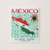 Mexiko Gesamtes Eclipse-Puzzle Puzzle (Vertikal)
