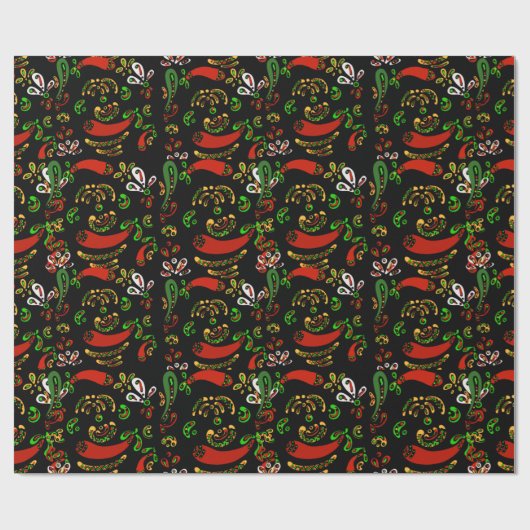 Mexiko Geschenkpapier (Flach)