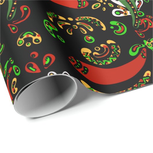 Mexiko Geschenkpapier (Rolleneckpunkt)