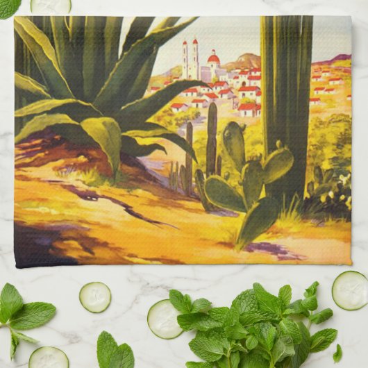 Mexiko Geschirrtuch (Gefaltet)