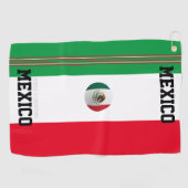 Mexiko Golfhandtuch (Horizontal)