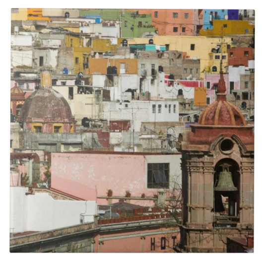 Mexiko, Guanajuato Staat, Guanajuato. Templo de 2 Fliese (Vorderseite)