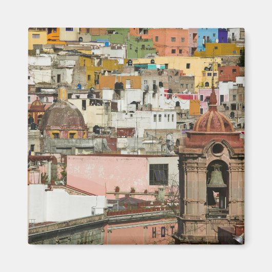 Mexiko, Guanajuato Staat, Guanajuato. Templo de 2 Magnet (Vorne)