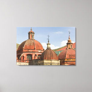Mexiko, Guanajuato Staat, Guanajuato. Templo Leinwanddruck