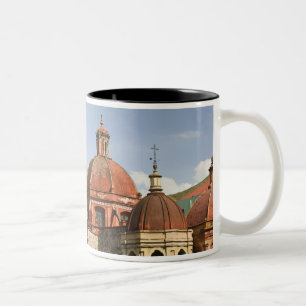 Mexiko, Guanajuato Staat, Guanajuato. Templo Zweifarbige Tasse