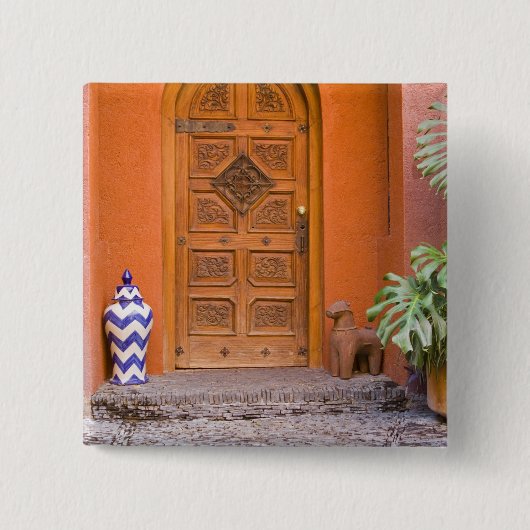 Mexiko, Guanajuato Staat, San Miguel. Casa de la l Button (Vorderseite)