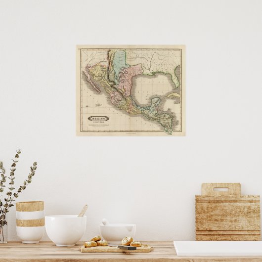 Mexiko, Guatemala Poster (Küche)