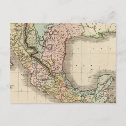 Mexiko, Guatemala Postkarte (Vorderseite)