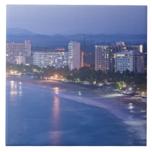 Mexiko, Guerrero, Ixtapa. Ixtapa Hotels entlang Fliese