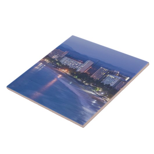 Mexiko, Guerrero, Ixtapa. Ixtapa Hotels entlang Fliese (Seite)