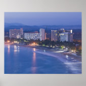 Mexiko, Guerrero, Ixtapa. Ixtapa Hotels entlang Poster (Vorne)