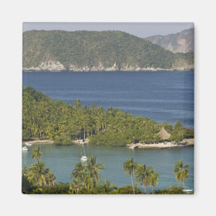 Mexiko, Guerrero, Zihuatanejo. Playa Las Gatas- Magnet
