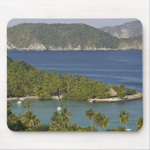 Mexiko, Guerrero, Zihuatanejo. Playa Las Gatas - Mousepad