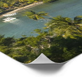 Mexiko, Guerrero, Zihuatanejo. Playa Las Gatas- Poster (Ecke)