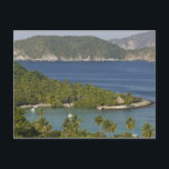 Mexiko, Guerrero, Zihuatanejo. Playa Las Gatas- Postkarte<br><div class="desc">COPYRIGHT Walter Bibikow / DanitaDelimont.com | SA13 WBI0407.jpg | Mexiko,  Guerrero,  Zihuatanejo. Playa Las Gatas - Vormittag Hoher Ausblick</div>