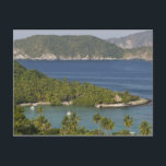 Mexiko, Guerrero, Zihuatanejo. Playa Las Gatas- Postkarte<br><div class="desc">COPYRIGHT Walter Bibikow / DanitaDelimont.com | SA13 WBI0407.jpg | Mexiko,  Guerrero,  Zihuatanejo. Playa Las Gatas - Vormittag Hoher Ausblick</div>