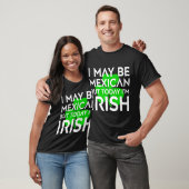 Mexiko Heute bin ich Irish St Patrick Day Mexiko T-Shirt (Unisex)
