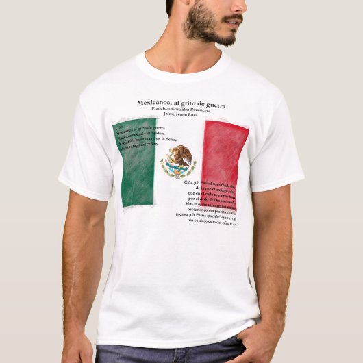 Mexiko - Himno Nacional Mexicano T-Shirt (Vorderseite)