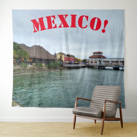 Mexiko! Hintergrund Wandteppich (Beispiel (Horizontal))