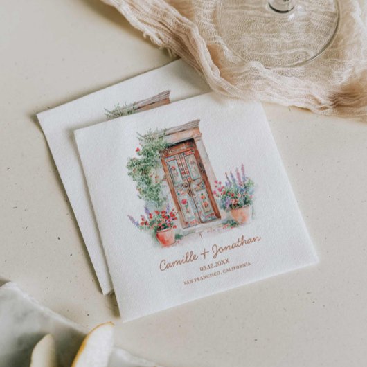 Mexiko-Hochzeit Serviette