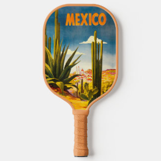 Mexiko im Retro-Stil Pickleball Schläger