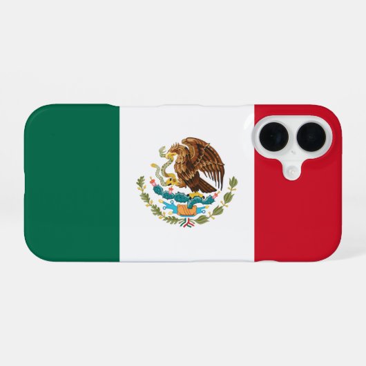 Mexiko iPhone 16 Hülle (Rückseite (Horizontal))