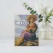 Mexiko Jahrgang Reise Postkarte (Stehend Vorderseite)