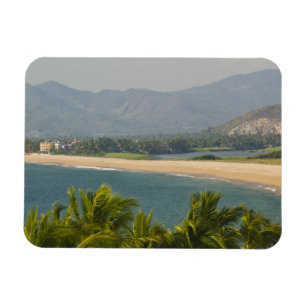 Mexiko, Jalisco, Barra de Navidad. Stadtstrand Magnet