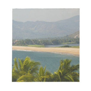 Mexiko, Jalisco, Barra de Navidad. Stadtstrand Notizblock