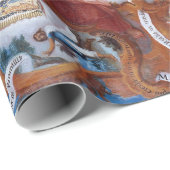 Mexiko-Jungfrau von Guadalupe Geschenkpapier (Rolleneckpunkt)