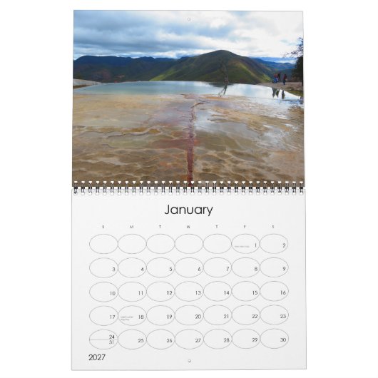 Mexiko-Kalender Kalender (Jan 2027)