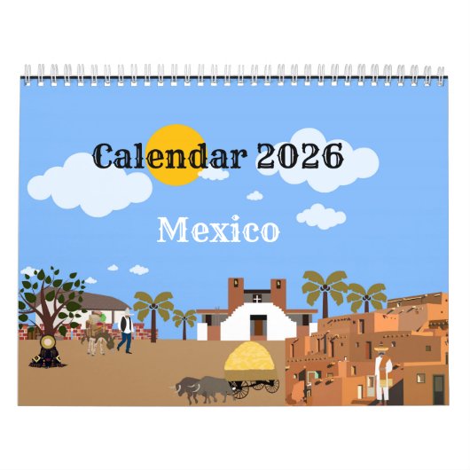Mexiko-Kalender Kalender (Titelbild)