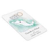 Mexiko-Karte | Cancun | HOCHZEIT IN URLAUBSORT Magnet (Rechte Seite)