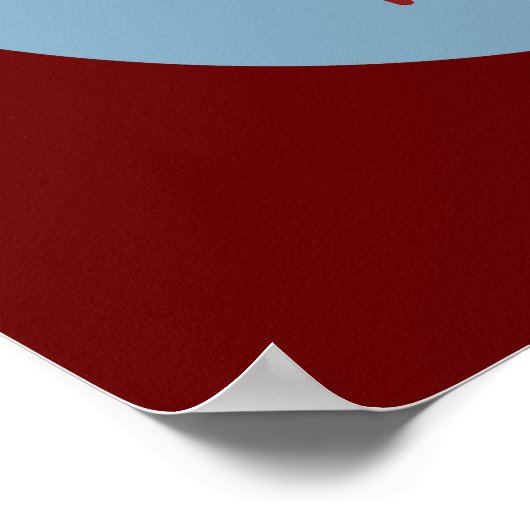 Mexiko-Karte Poster (Ecke)