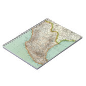 Mexiko - Karte von Mexiko Notizblock (Linke Seite)