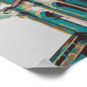 Mexiko, Kathedrale von Ciudad Juarez, Chihuahua Po Poster (Ecke)