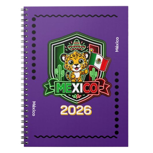 Mexiko Kinder Notizblock (Vorderseite)