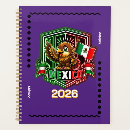 Mexiko Kinder Planer (Vorderseite)