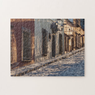 Mexiko Kopfsteinpflasterstraße Puzzle