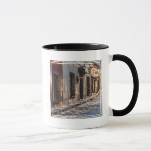 Mexiko Kopfsteinpflasterstraße Tasse
