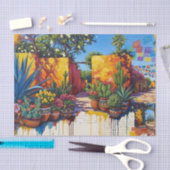 Mexiko-Kunsthandwerk Collage Tissue Seidenpapier (Handwerk)