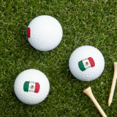 Mexiko Landesflagge Thunder_Cove Golfball (Insitu Gras)