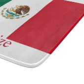 Mexiko Landesflagge Thunder_Cove Schneidebrett (Ecke)